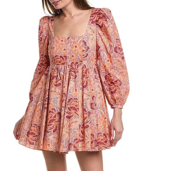 Likely Dresses & Skirts - LIKELY Mini dress empire waist pockets Bishop Sleeves